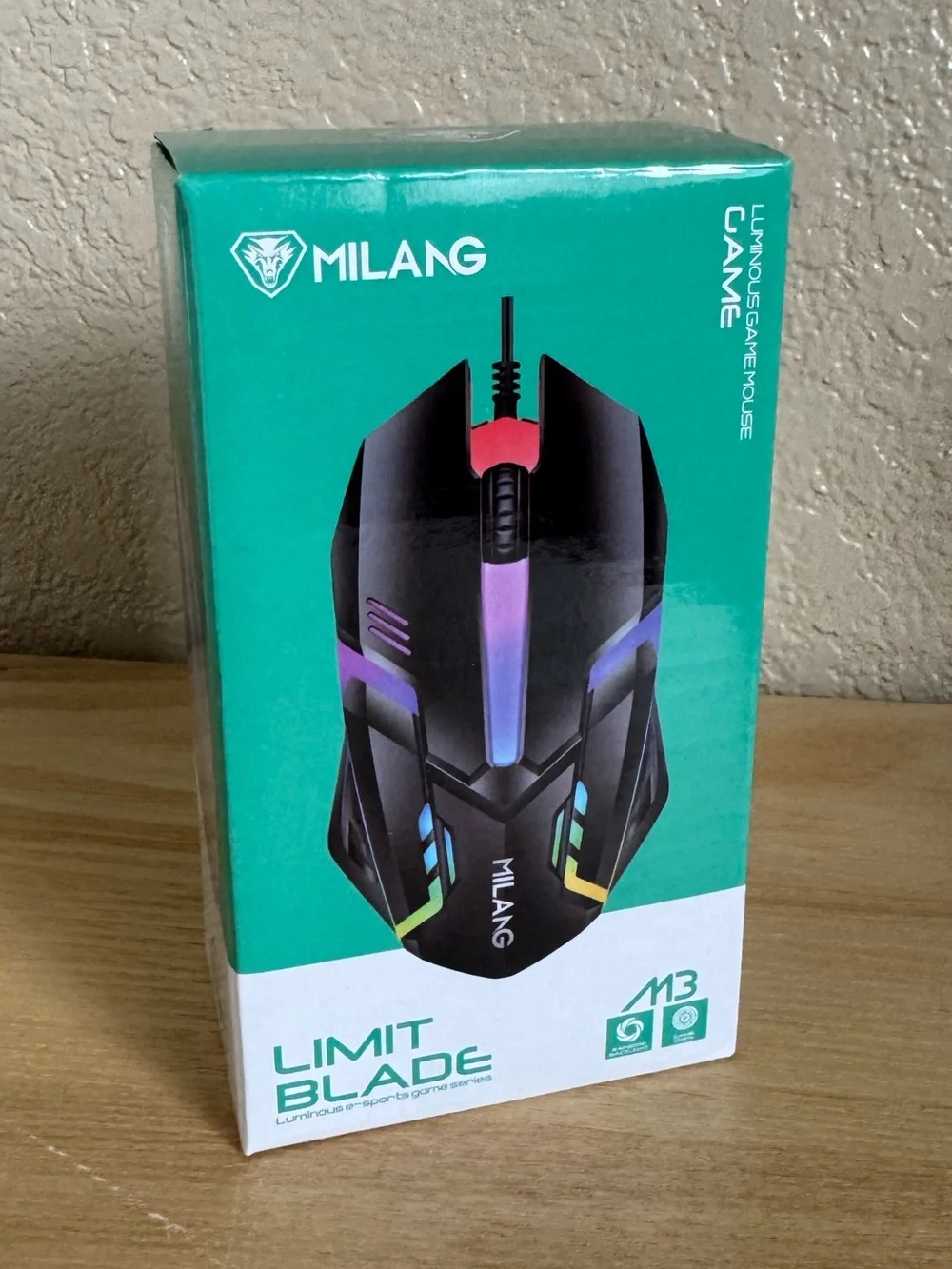 Limit Blade RGB Wired Gaming Mouse - Black